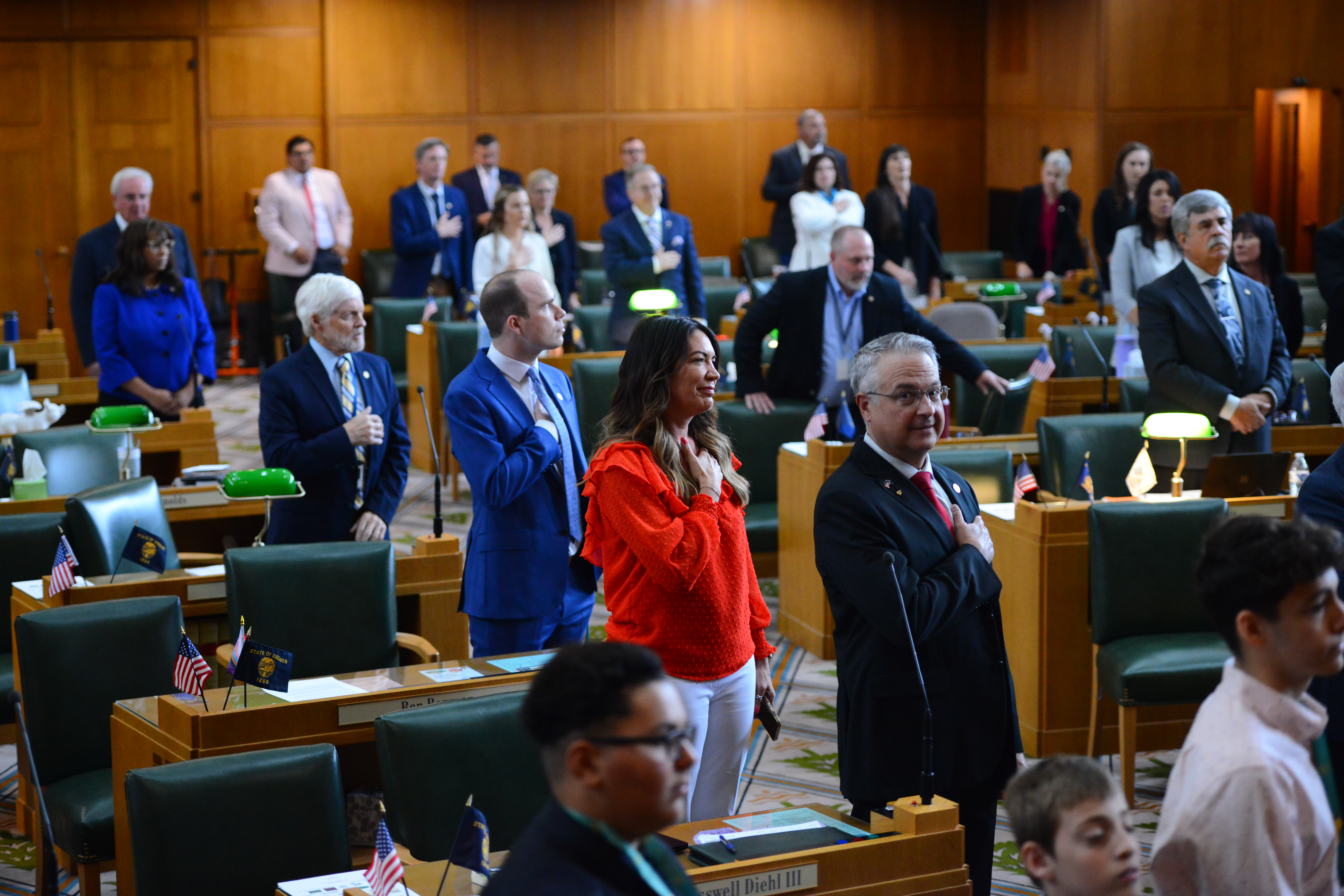 Elmer Pledge of Allegiance House Floor.JPG
