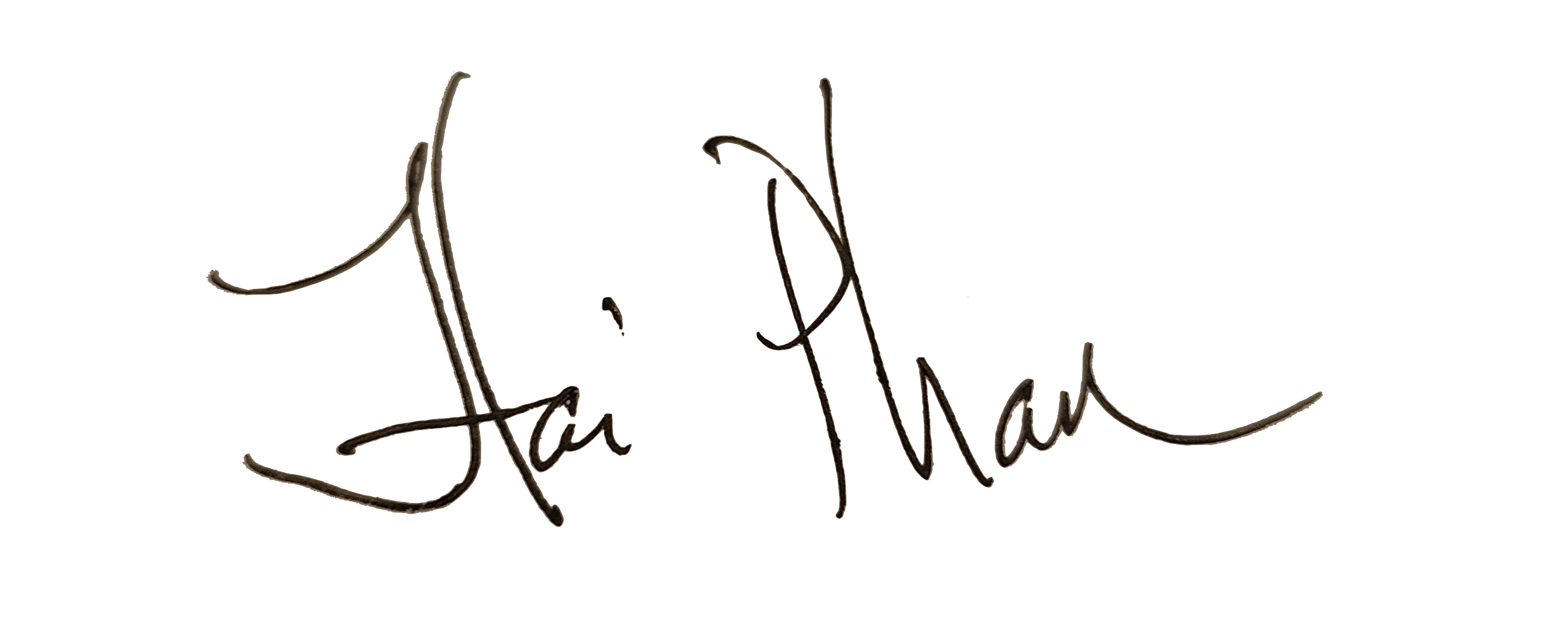 Signature of State Representative Hai Pham