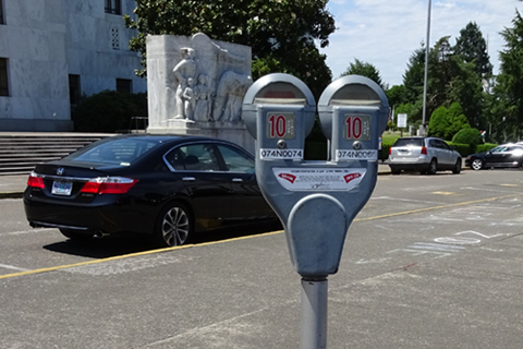 Picture of Parking Meter outside of Capitol Building
